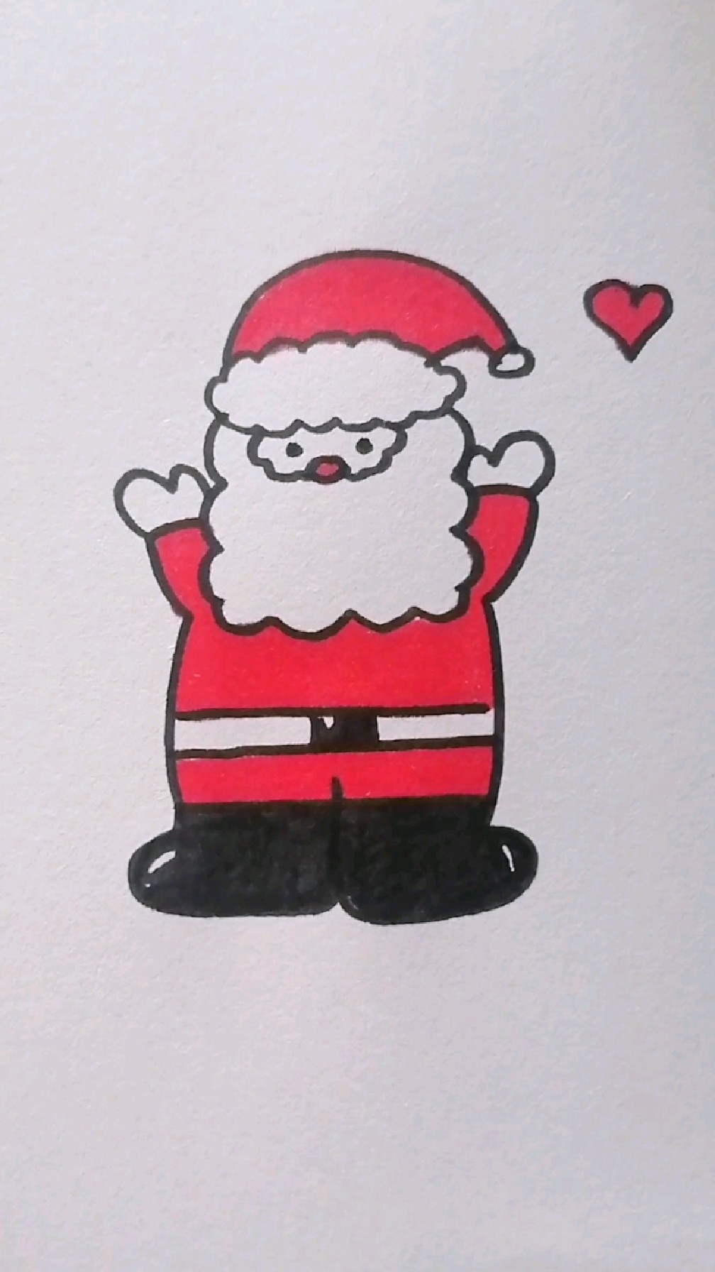 圣诞老人简笔画