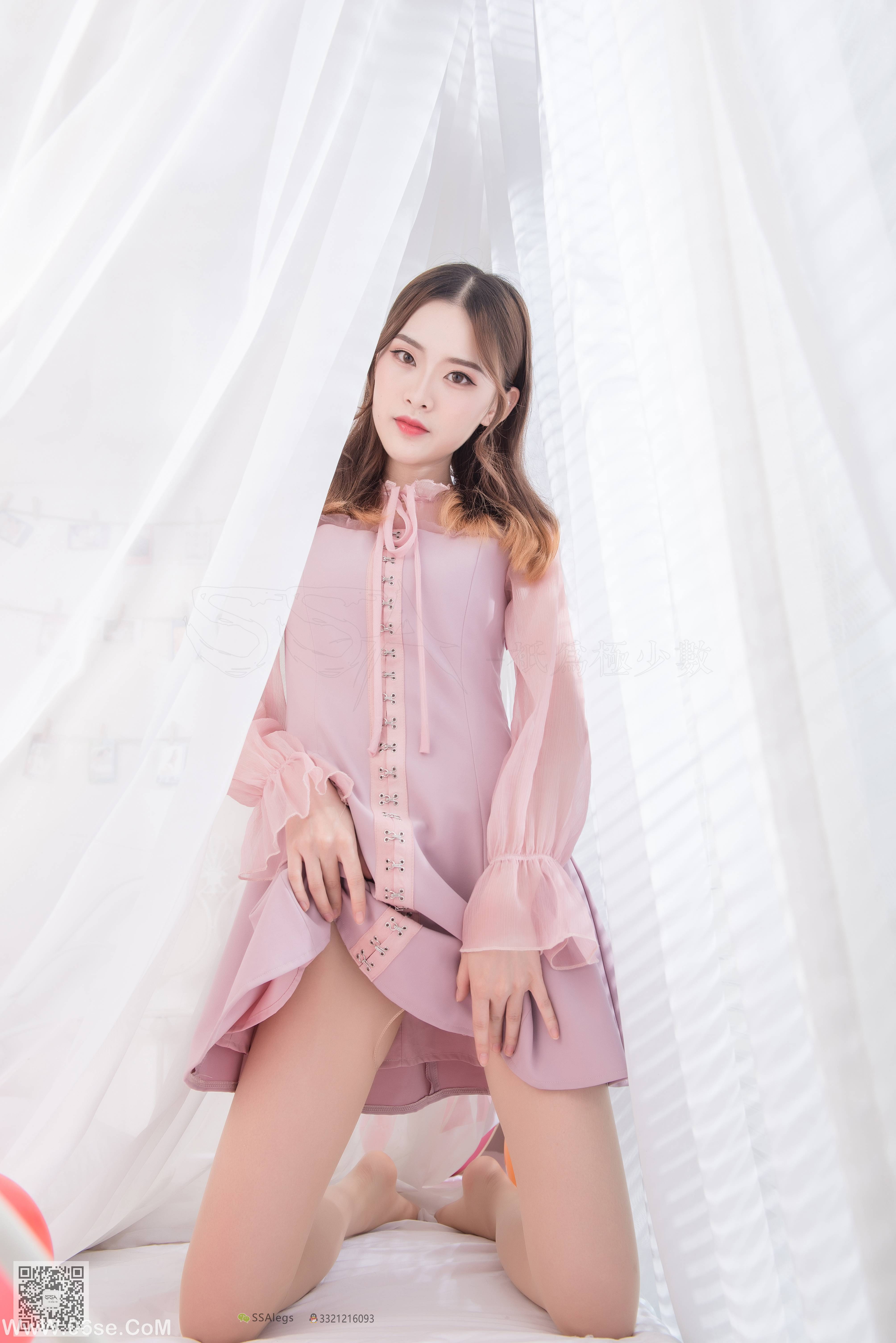 图片[52]-[SSA丝社] NO.027 琪琪 肉色开档丝袜 清纯美女的诱惑[99P887M]-六色网