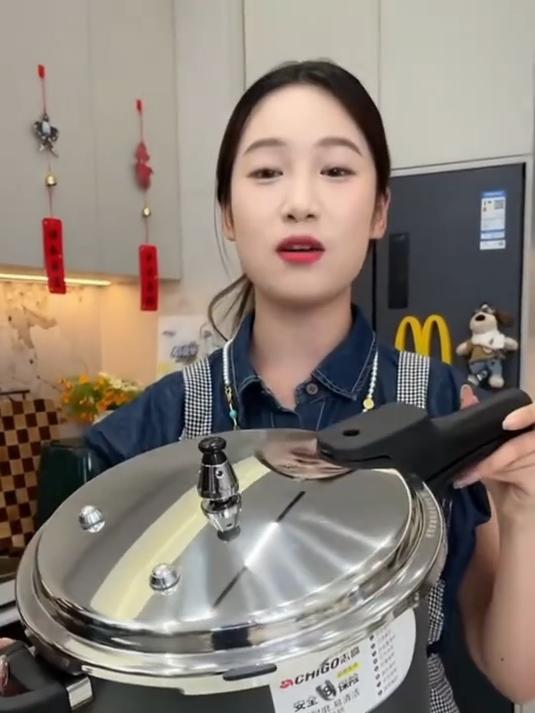 志高高压锅一锅多用,蒸菜炖肉熬汤,厨房小白也能轻松驾驭