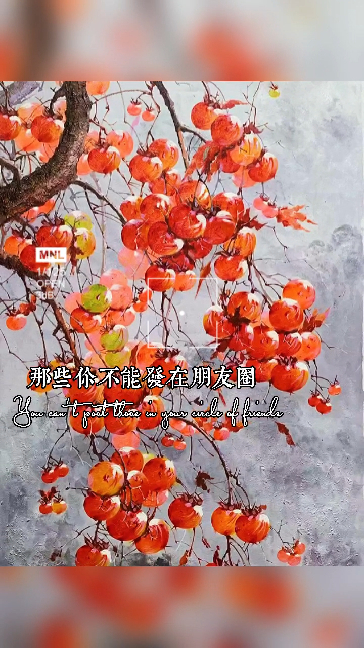原创油画、实力派画家作品(柿子)