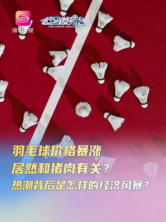 羽毛球价格暴涨,居然和猪肉有关?全民热潮背后是怎样的经济风暴?
