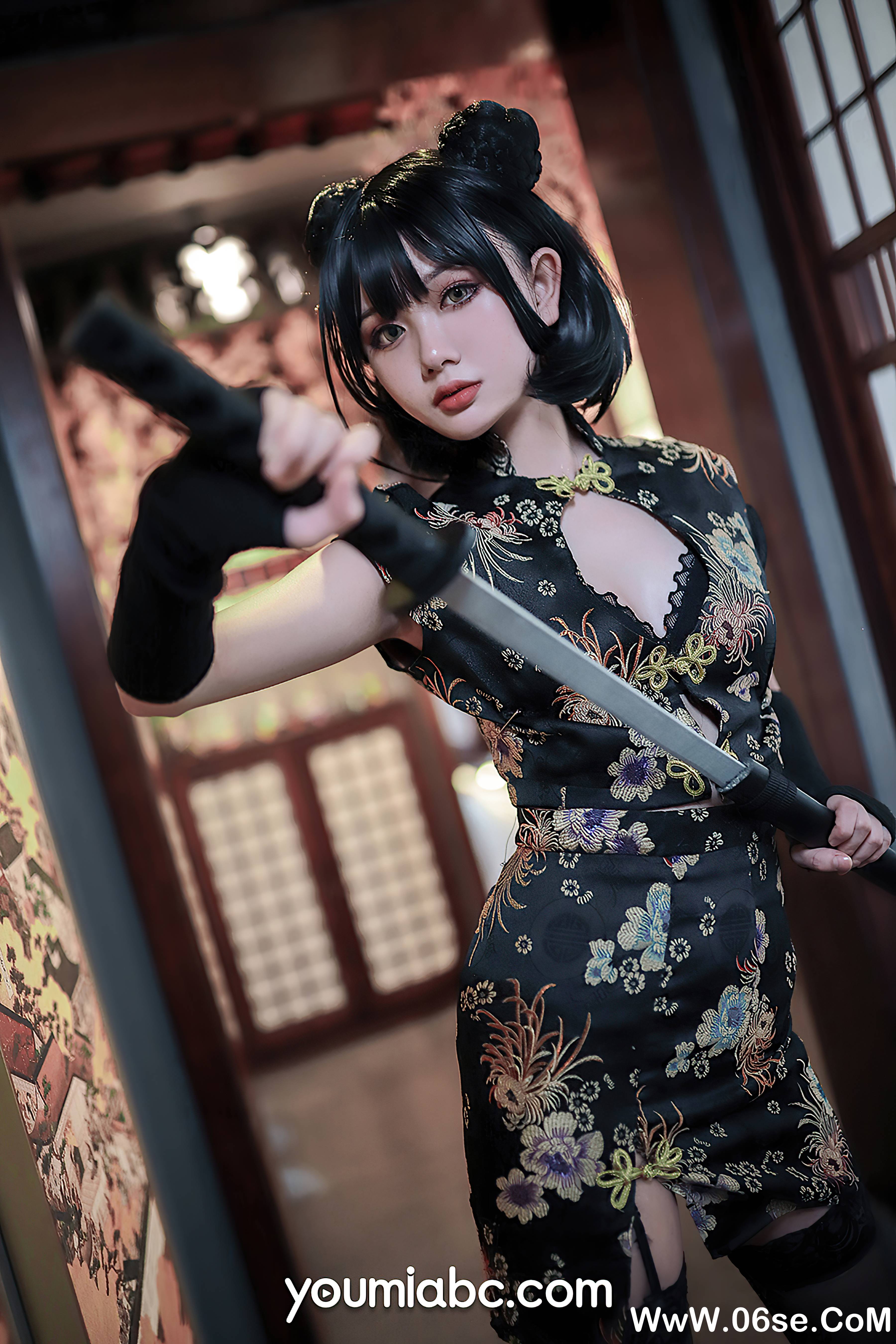 图片[6]-[YouMi尤蜜] 2020.12.12 旗袍武士娘 您的蛋蛋[32+1P649M]-六色网