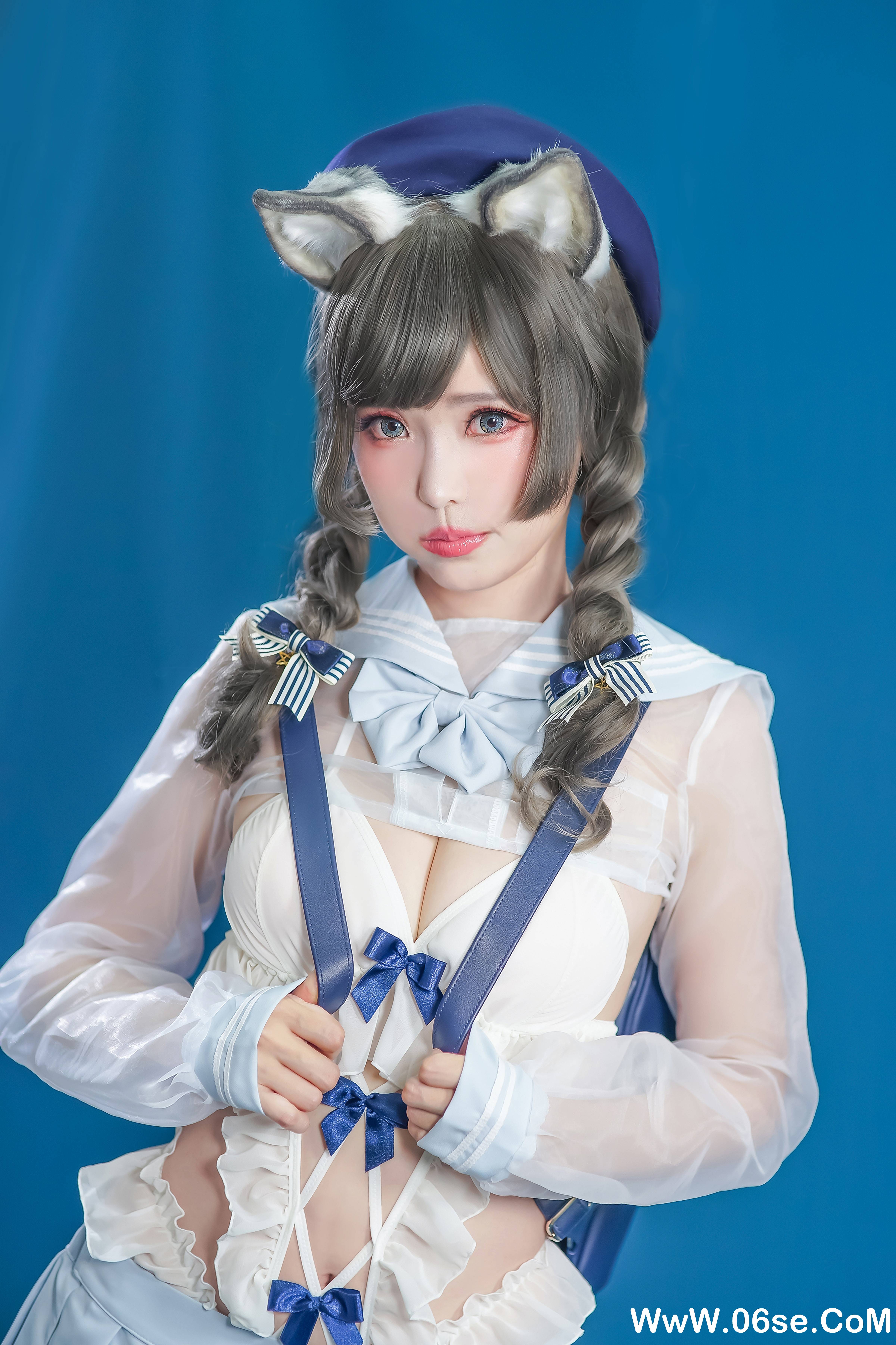 图片[2]-Ely_eee(ElyEE子) NO.035 — 灰太狼-泳圈[21P95M]-六色网