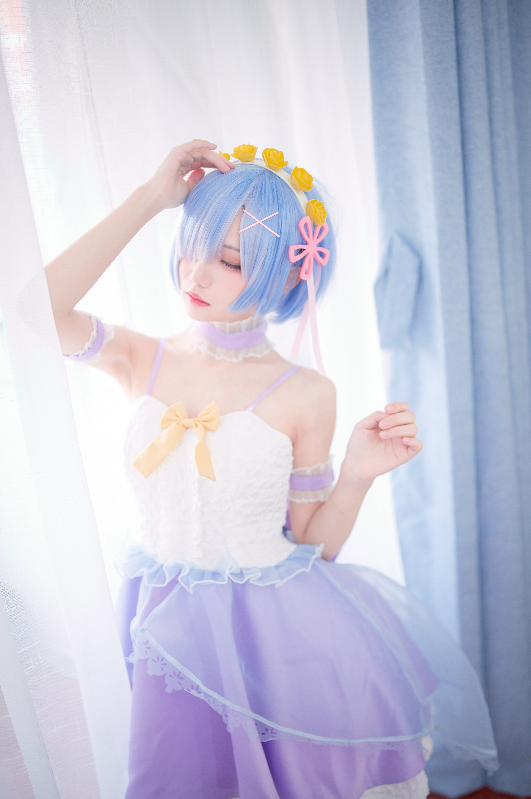 图片[11]-花柒hana NO.007 — 蕾姆CLEAR DRESS [15P34M]-六色网