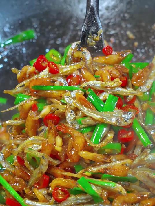 来自湖南的小鱼小虾太下饭了