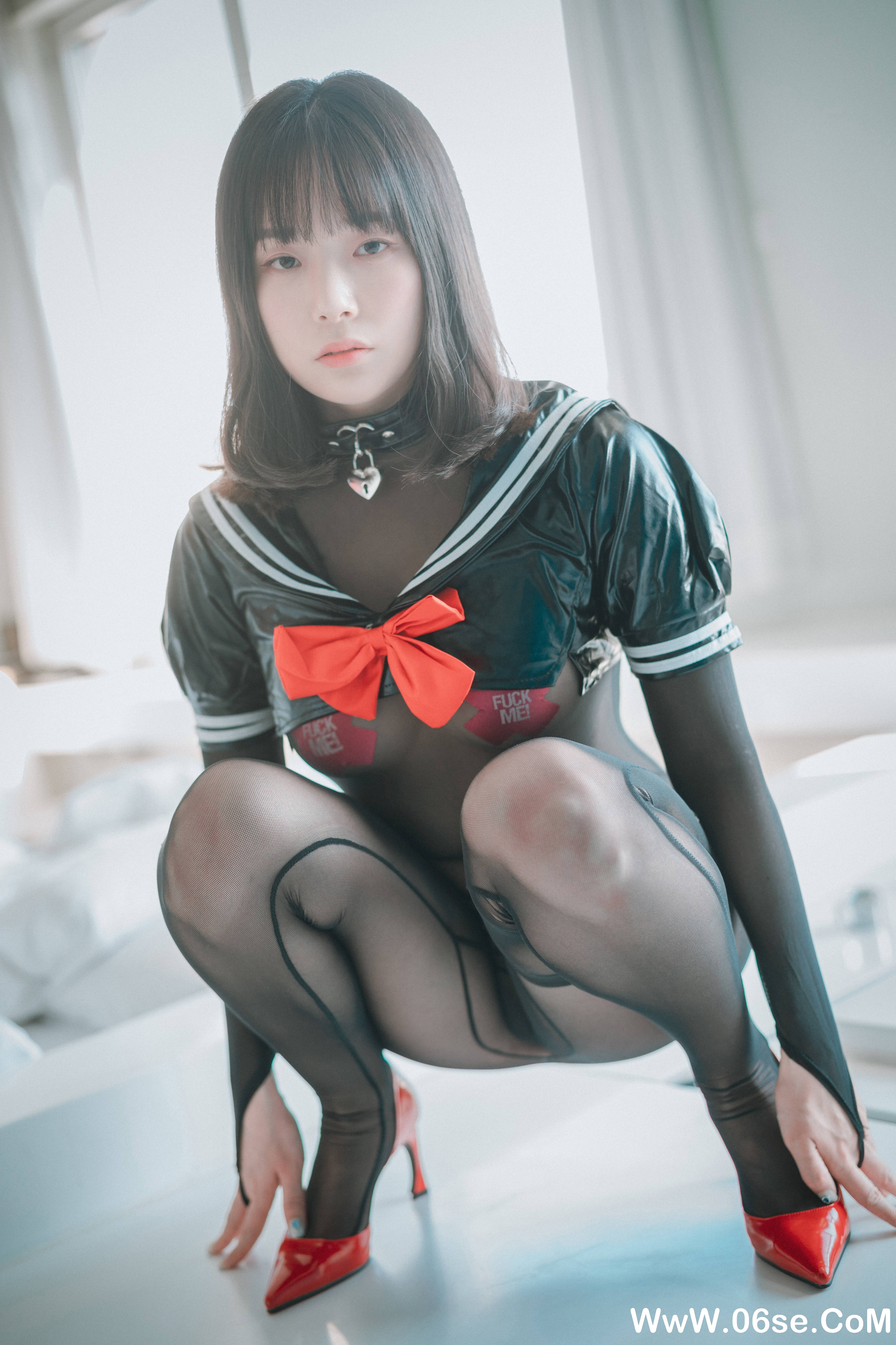 图片[87]-DJAWA – NO.106 Leather Black Schoolgirl [102P935M]-六色网