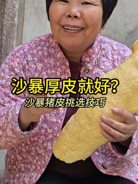 沙暴猪皮到底是厚的好还是薄的好