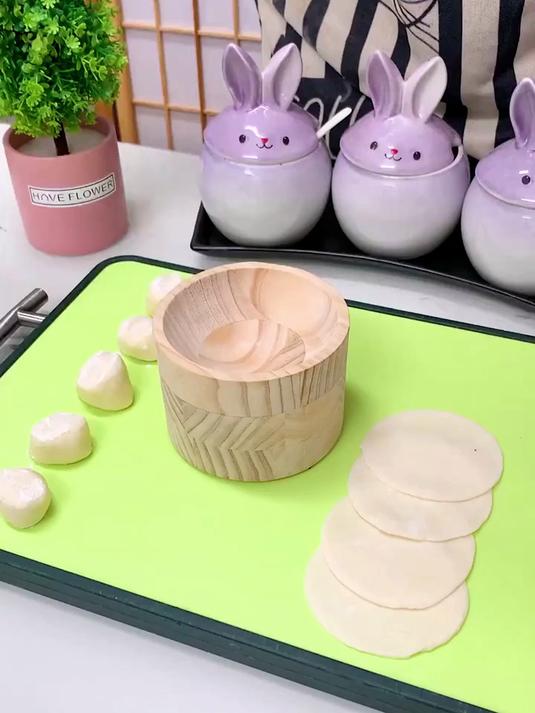 包饺子不用擀!压皮神器,新手也能秒上手
