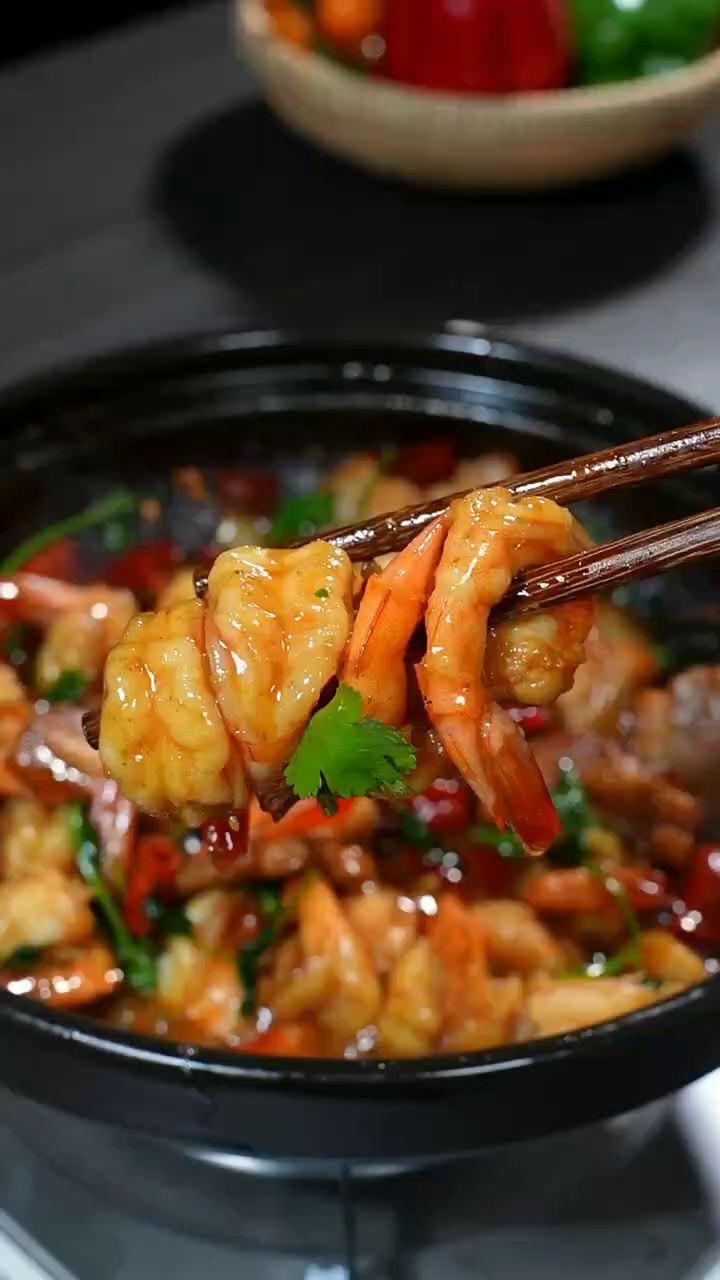 砂锅虾仁煲做法