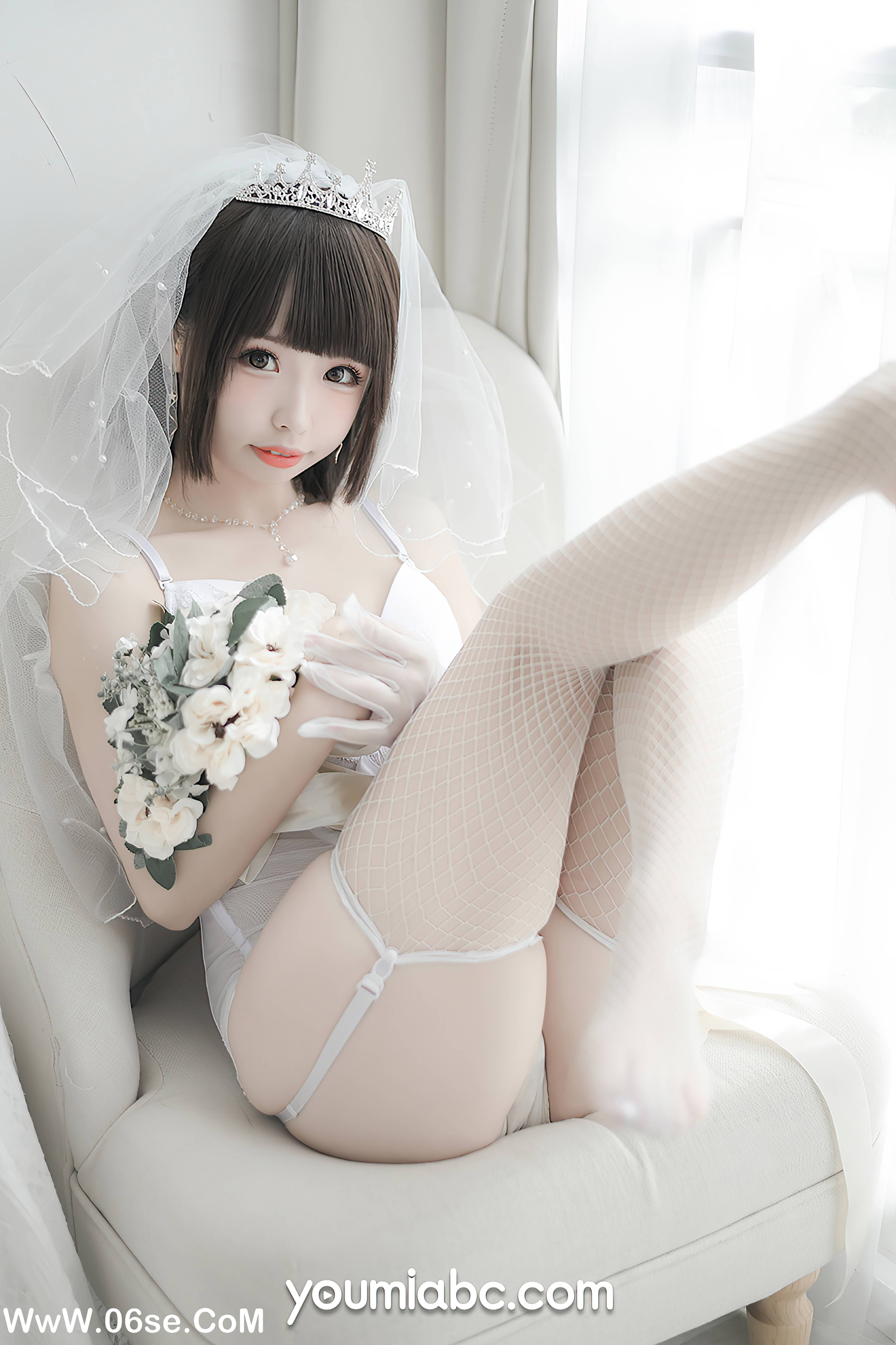 图片[26]-[YouMi尤蜜] 2020.11.10 白皙花嫁 甜椒妙妙mio[41+1P651M]-六色网