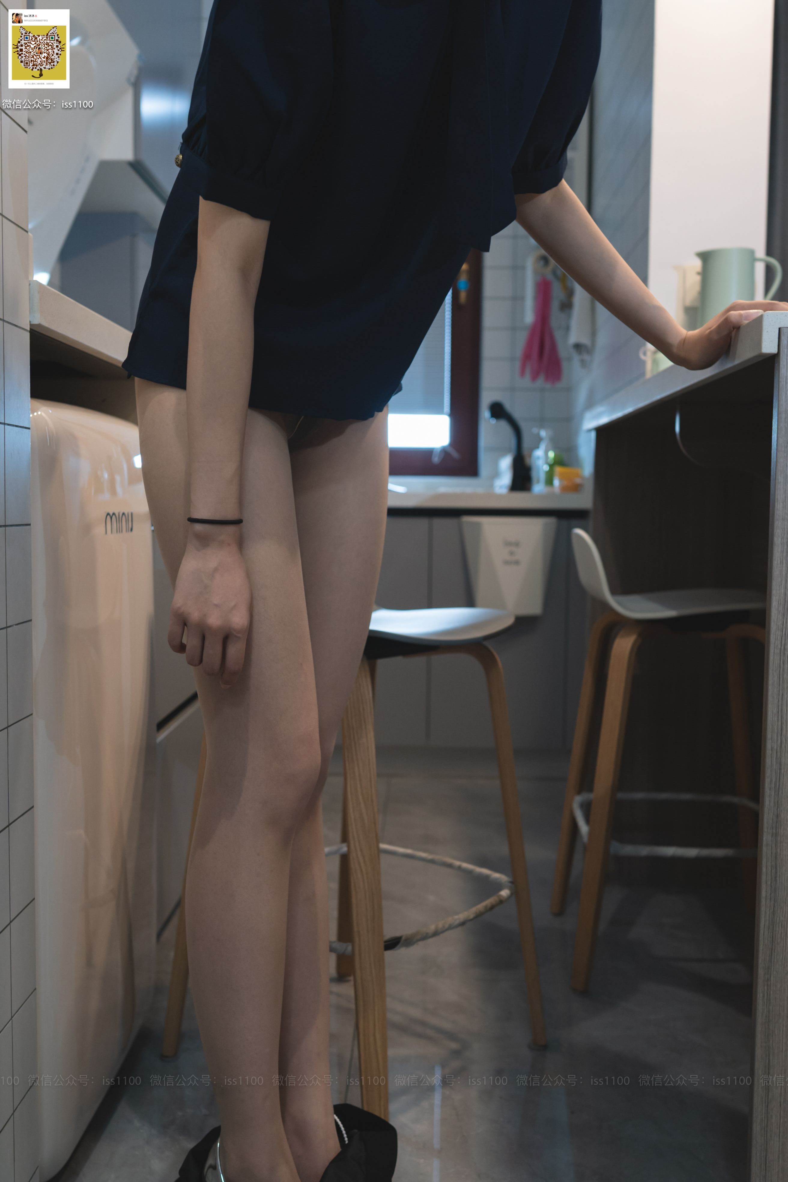 图片[59]-ISS公众号系列 – 美晗 蓝色衬衫[101P+1V599M]-六色网