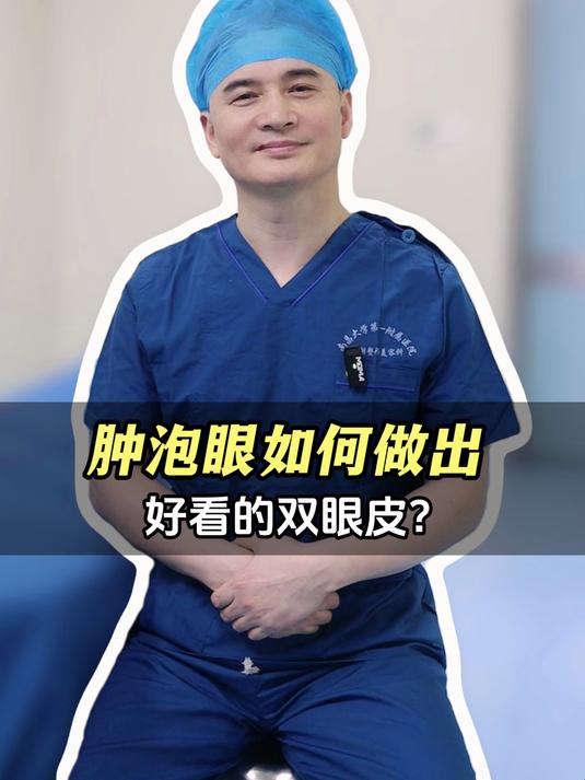 肿泡眼如何做出好看的双眼皮