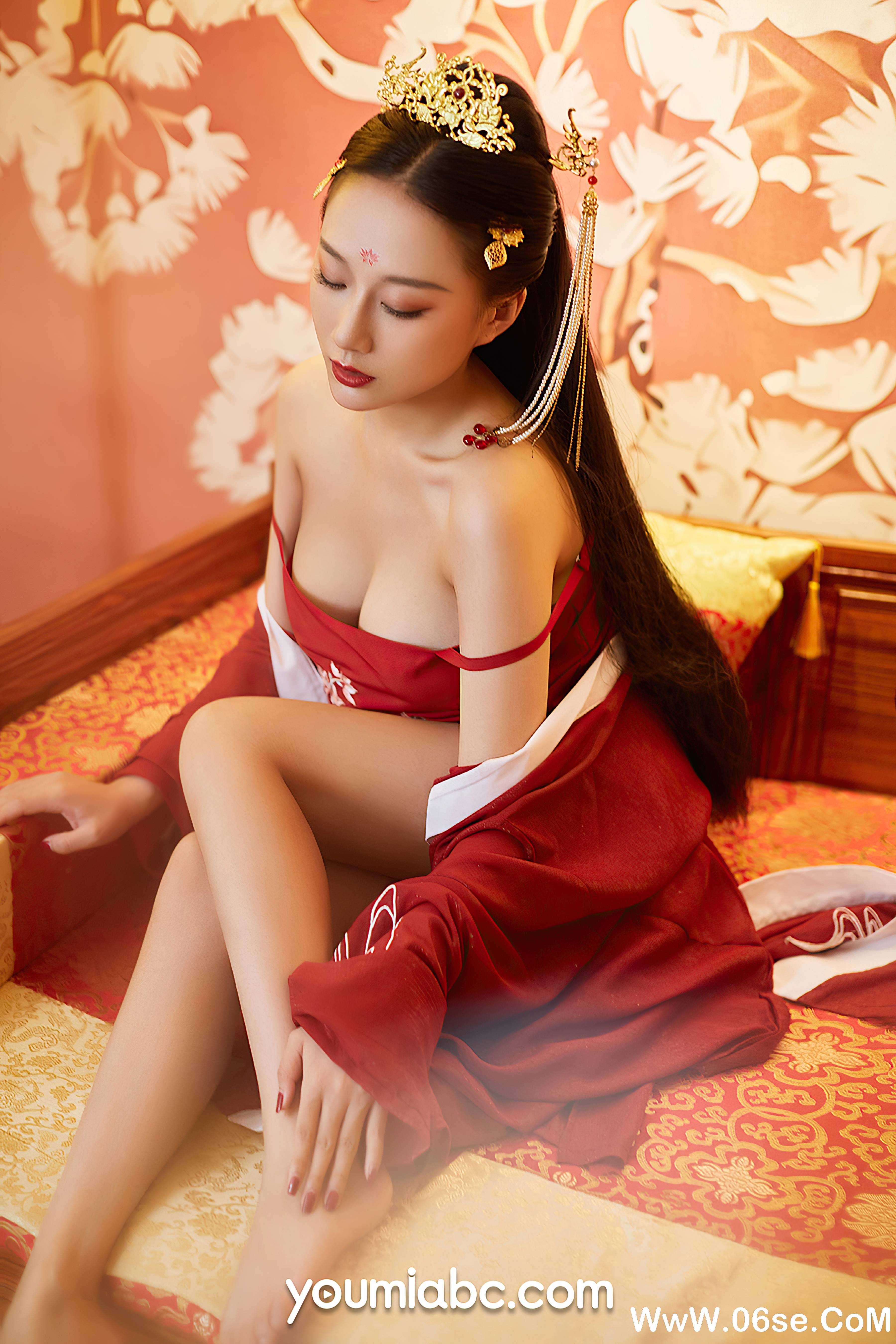 图片[16]-[YouMi尤蜜] 2021.01.15 盛世红颜 何嘉颖[31+1P615M]-六色网
