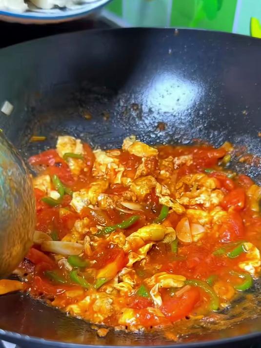 西红柿炒馍
