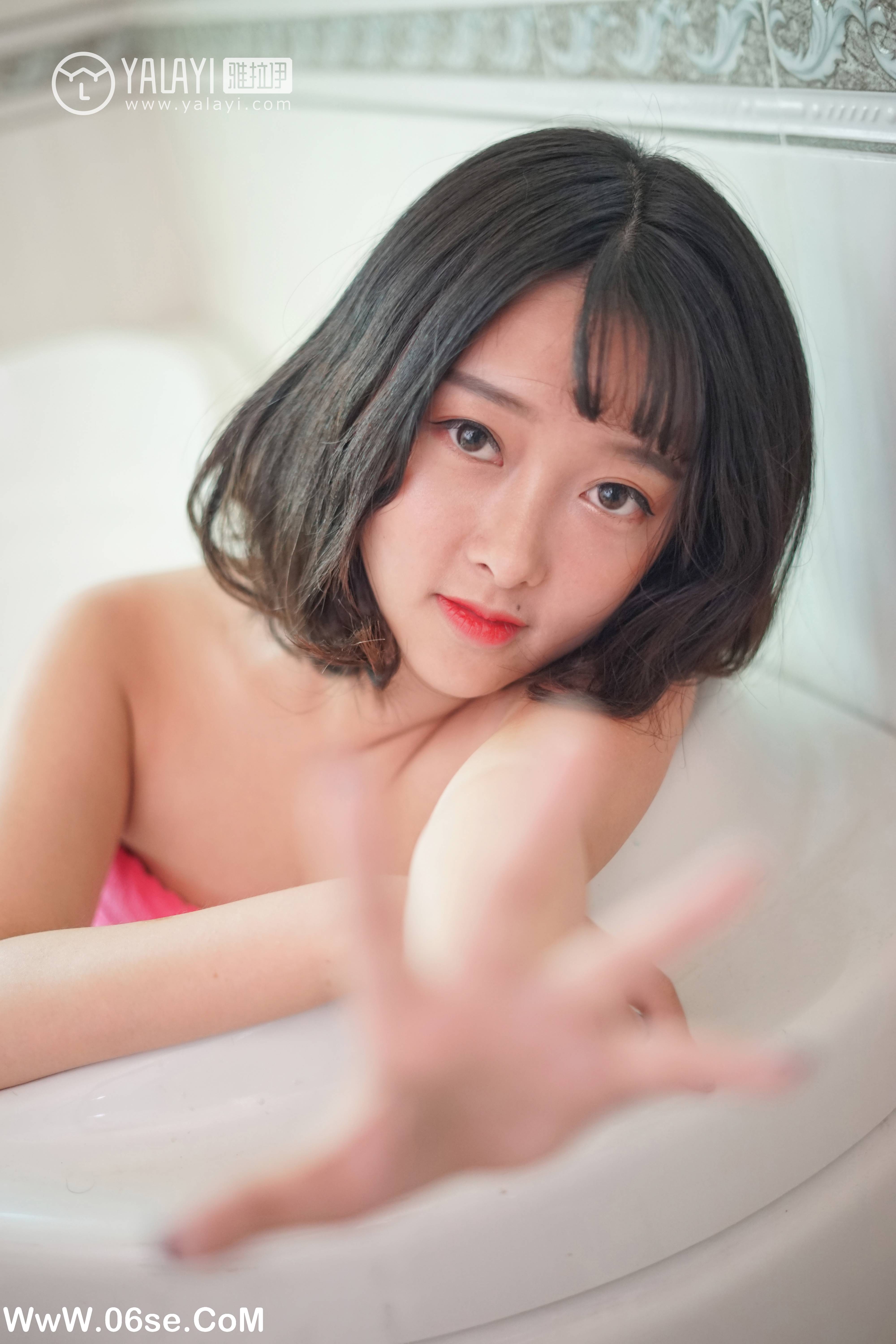 图片[40]-[YALAYI雅拉伊] NO.025 醉在红酒杯里 王小淼-六色网