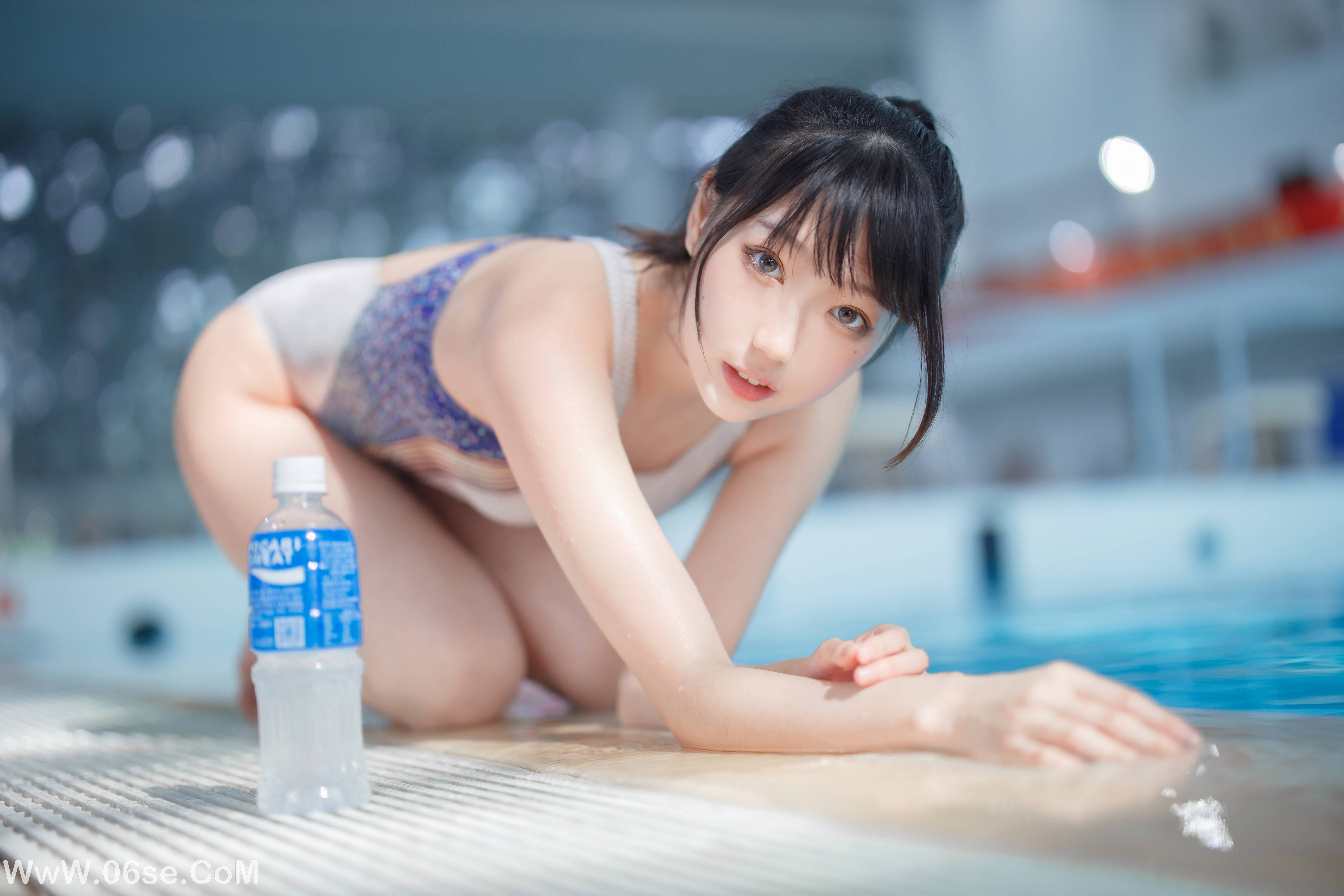 图片[9]-周叽是可爱兔兔 NO.001 竞泳 [36P+3V627M]-六色网