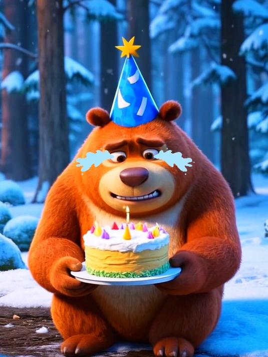 熊二的生日蛋糕