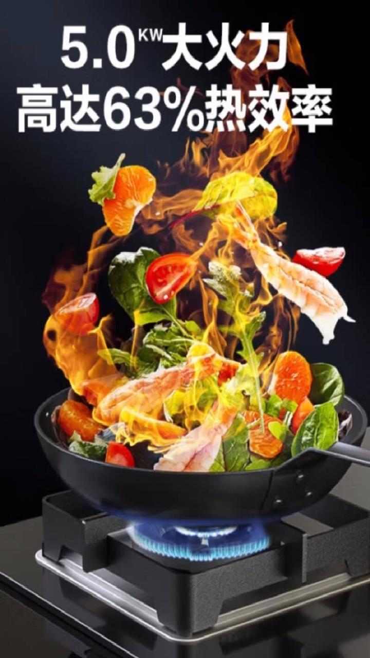 欧派(OPPEIN)燃气灶5.0kW大火力 嵌入式台式两用家用节能双灶