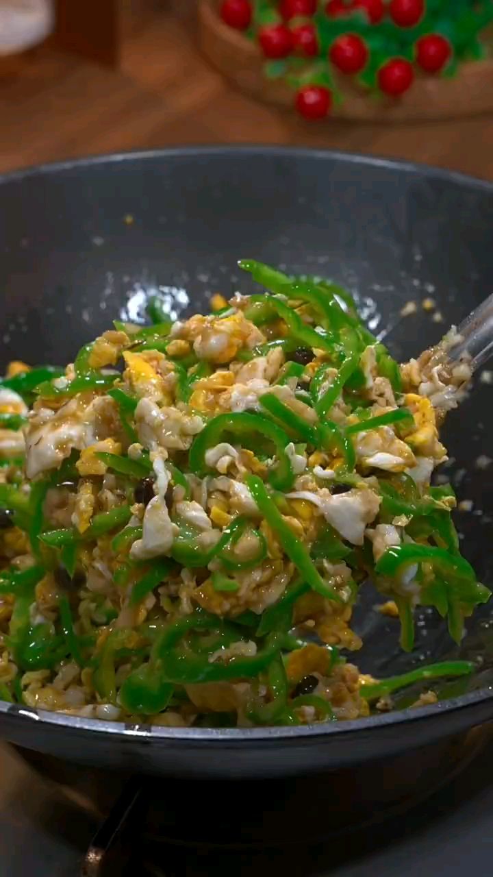 辣椒炒鸡蛋的新做法