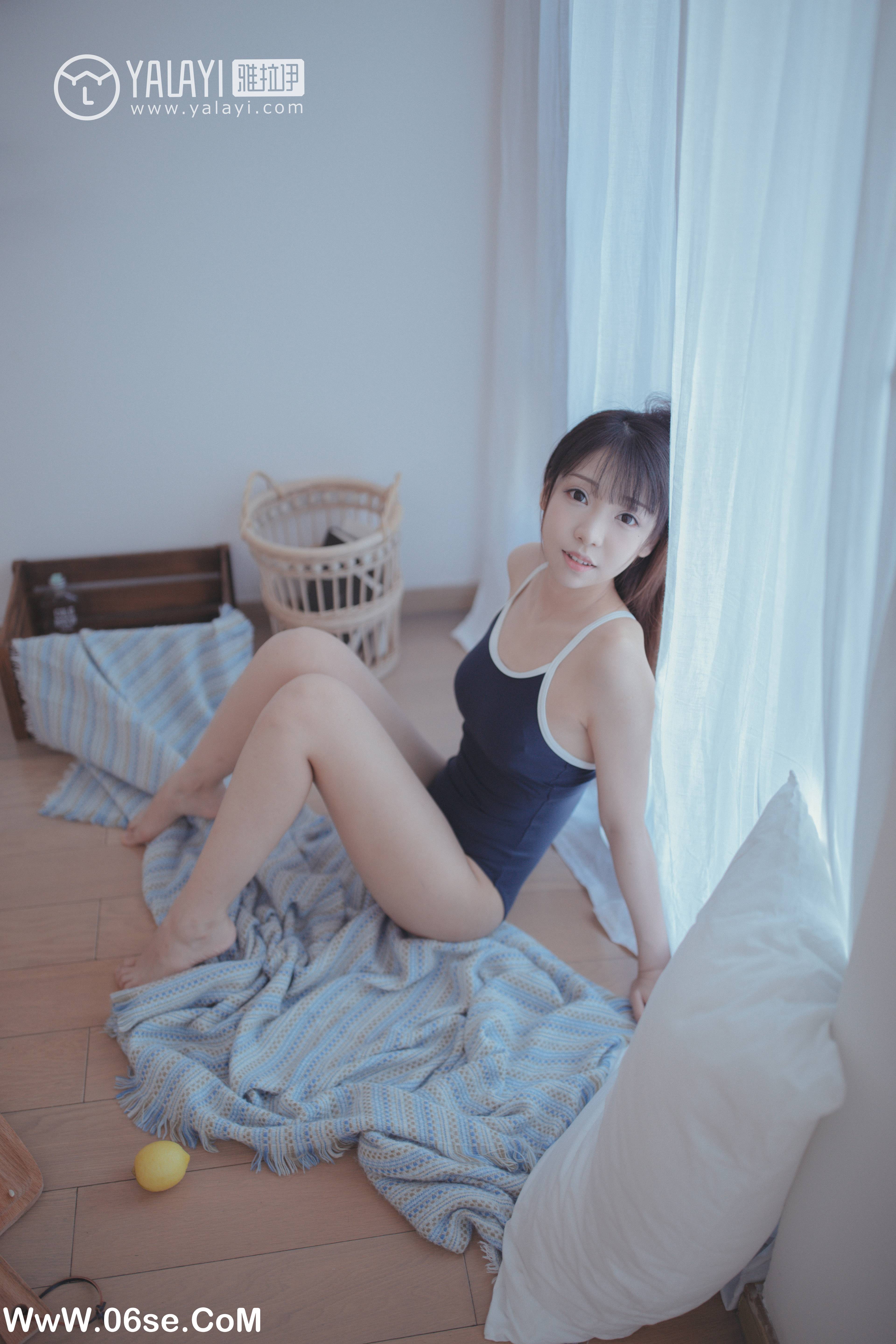 图片[45]-[YALAYI雅拉伊] NO.068 蓝帘幽梦 水花儿-六色网