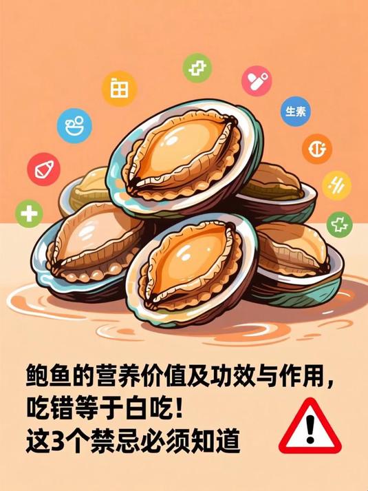 鲍鱼的营养价值及功效与作用，吃错等于白吃！这3个禁忌必须知道 #春分养生攻略#