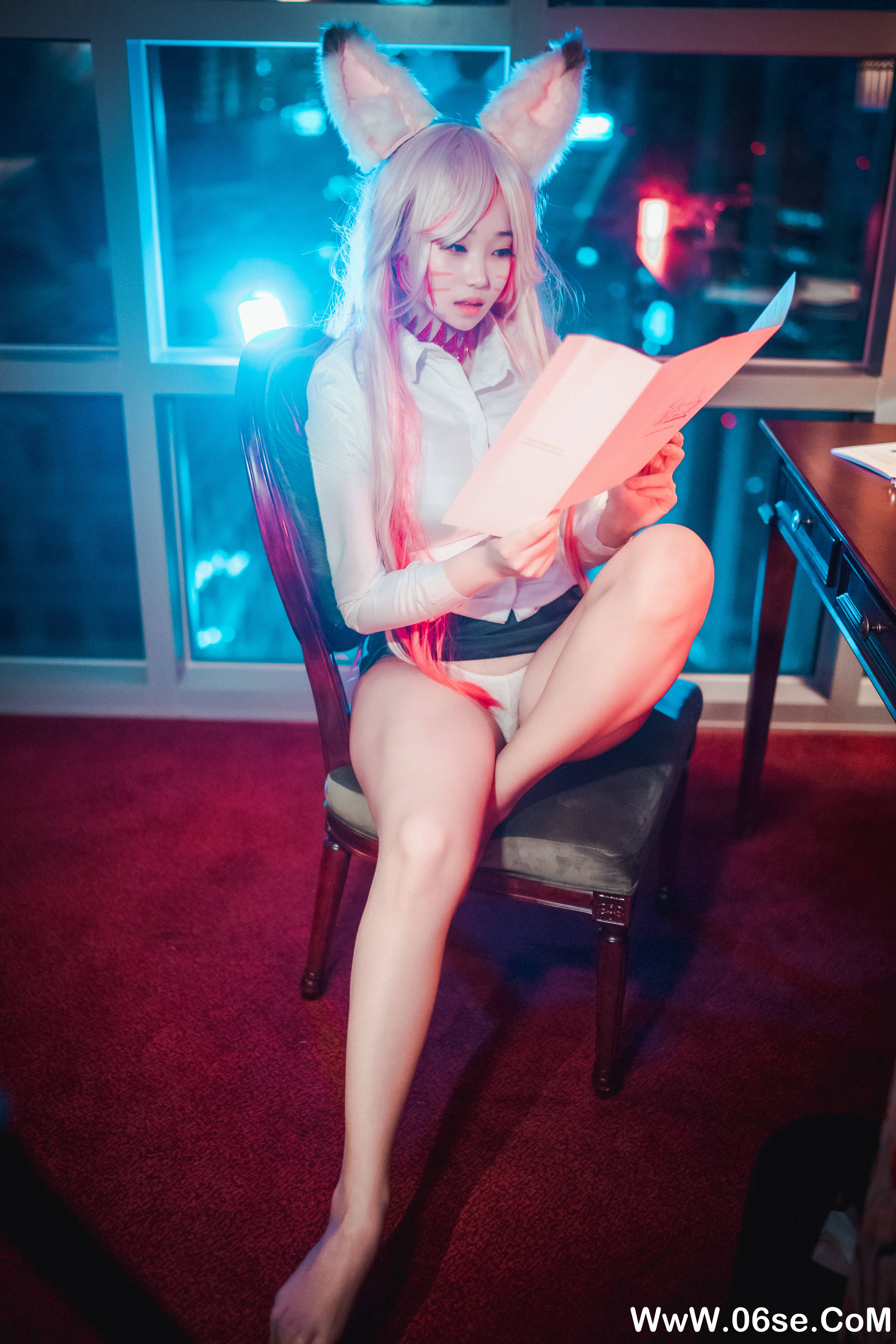 图片[30]-DJAWA – NO.023 Kumiho in the Office [58P728M]-六色网