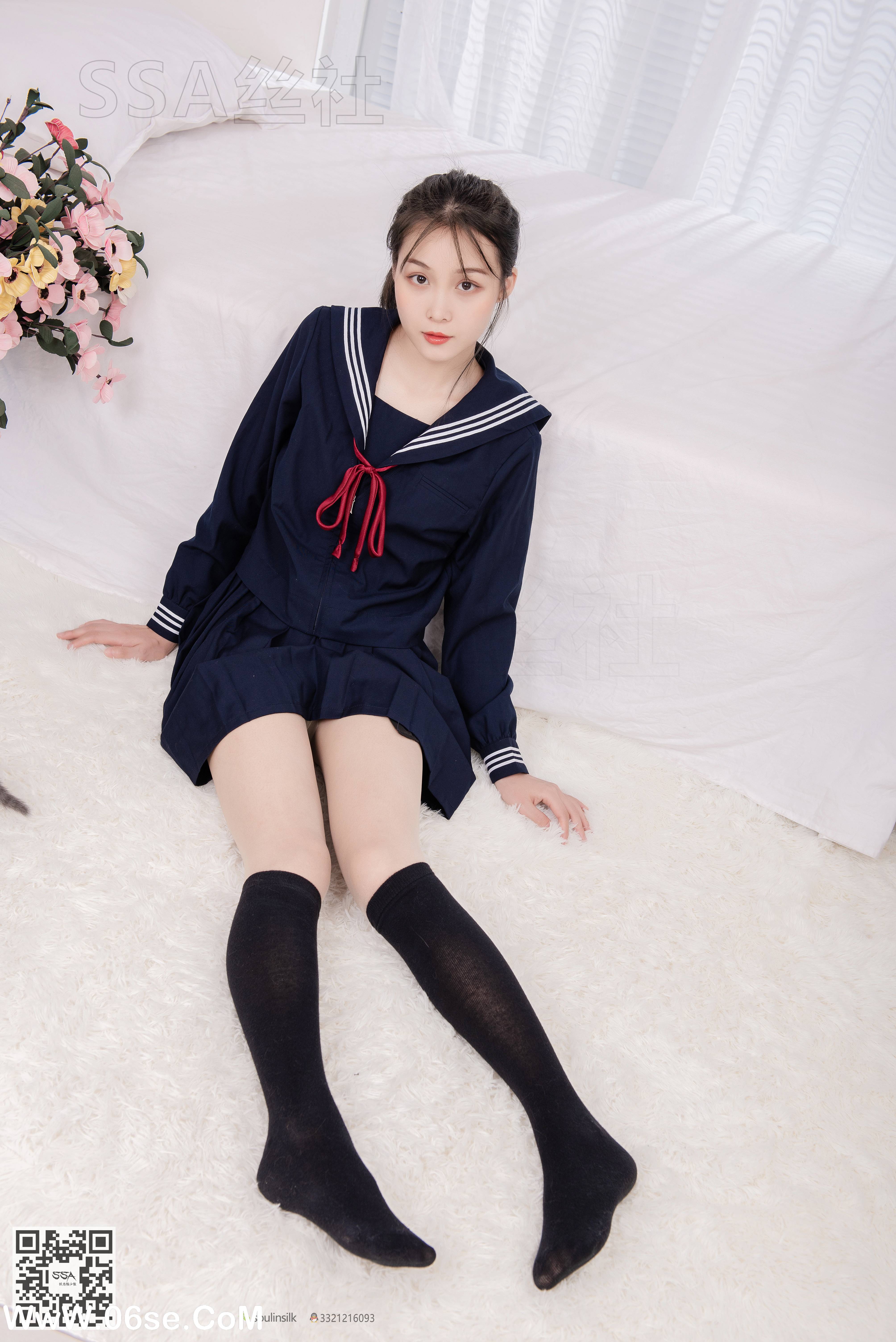 图片[38]-[SSA丝社] NO.142 丽萍 JK制服的穿搭示范[133P1.61G]-六色网