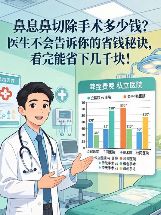 鼻息肉切除手术多少钱?医生不会告诉你的省钱秘诀,看完能省下几千块!