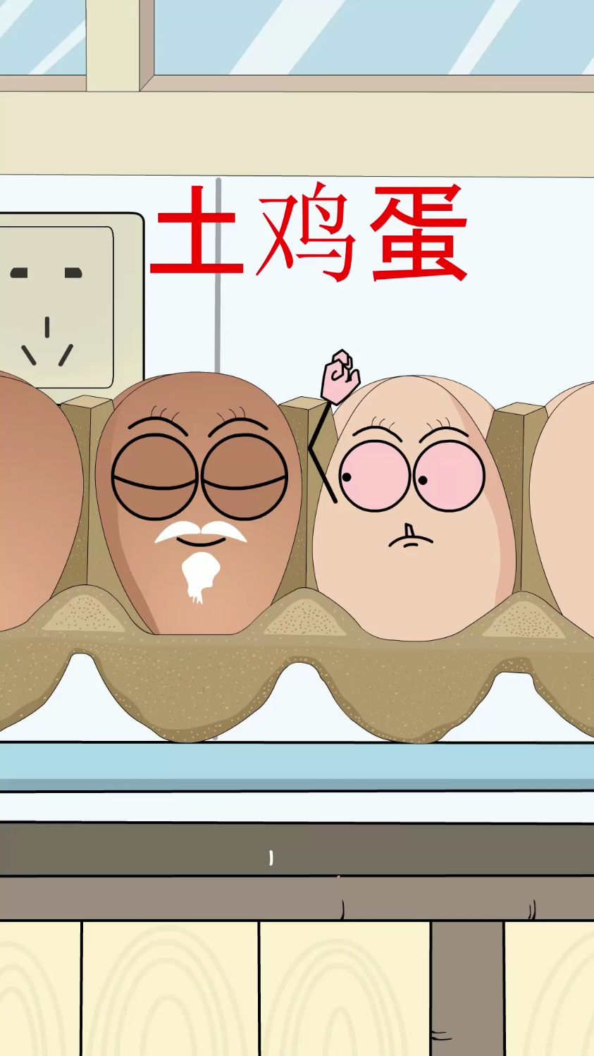 鸡蛋这样放才能更好的保鲜#新鲜鸡蛋保存方法 #轻漫计划原创动漫 #动画科普