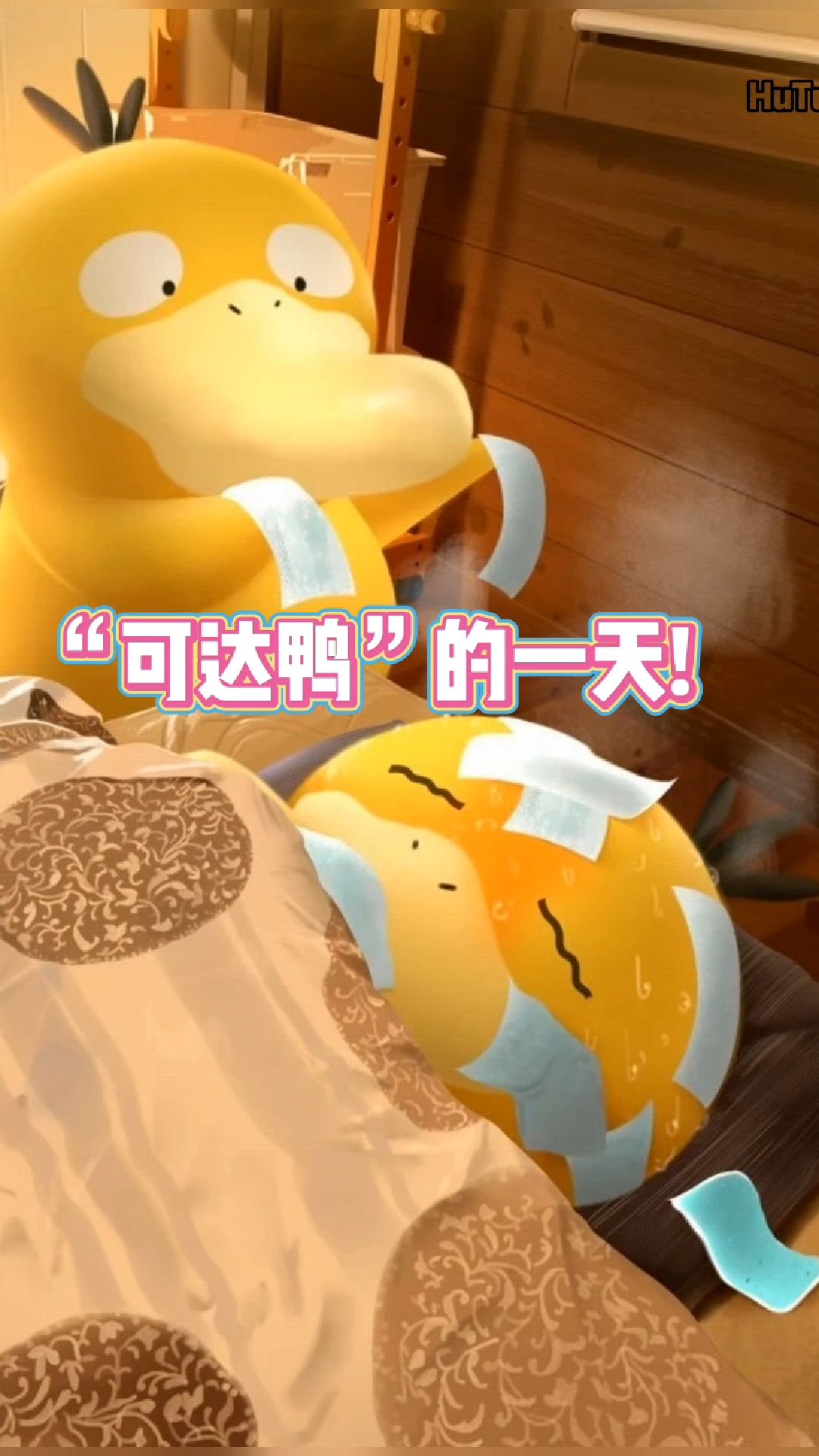 口袋觉醒:壁纸“可达鸭”的一天!