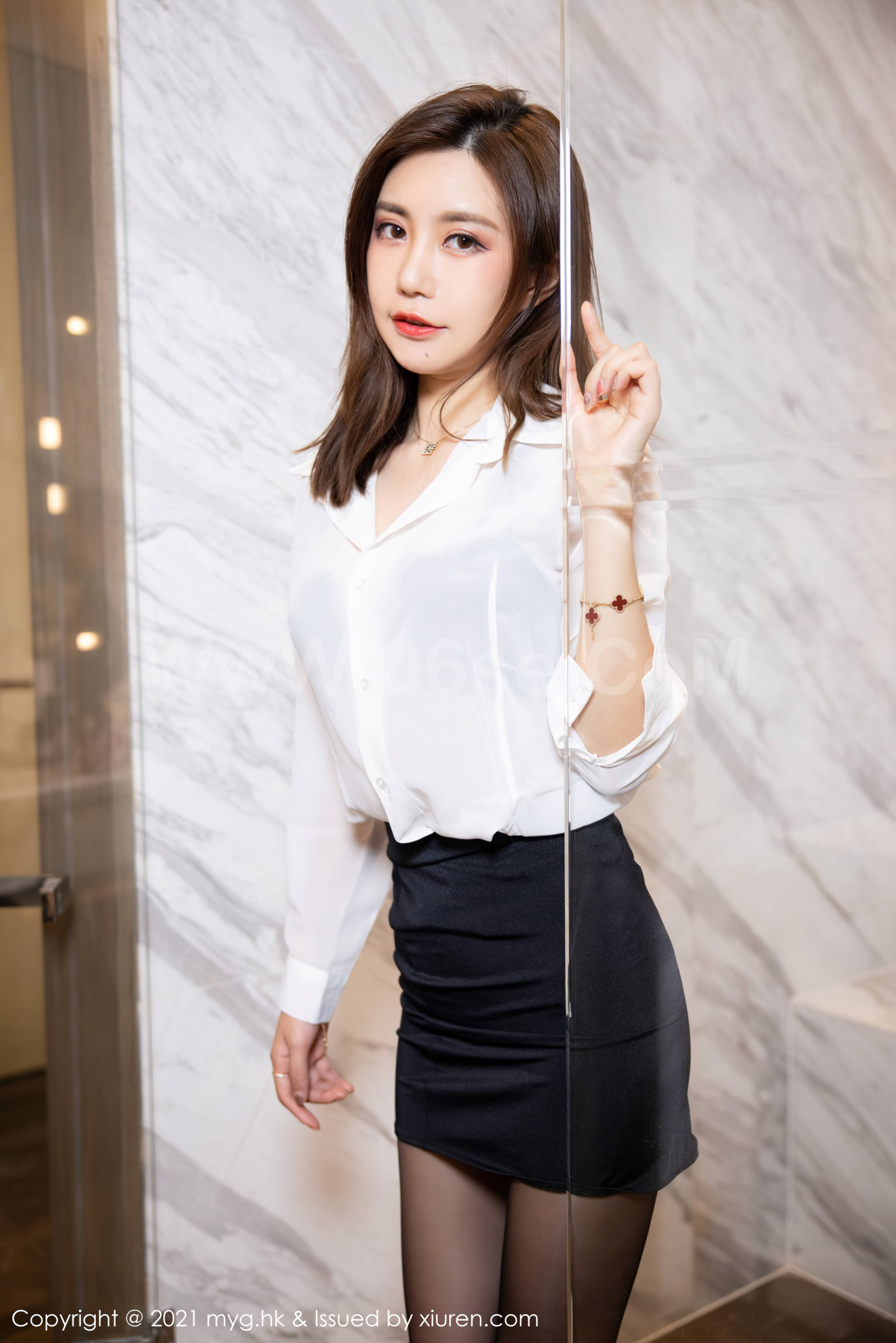 图片[39]-MyGirl Vol.575 绮里嘉Carina-六色网
