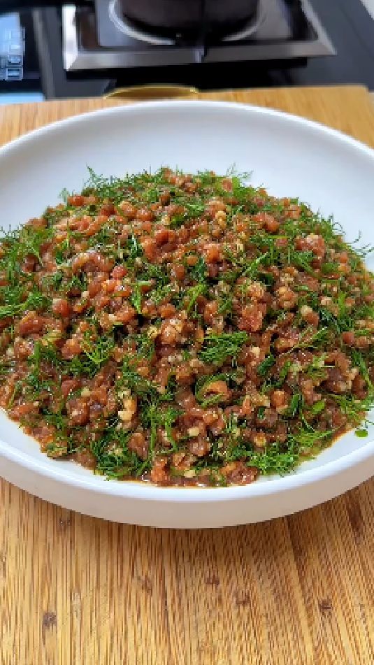 猪肉茴香饺子馅的做法