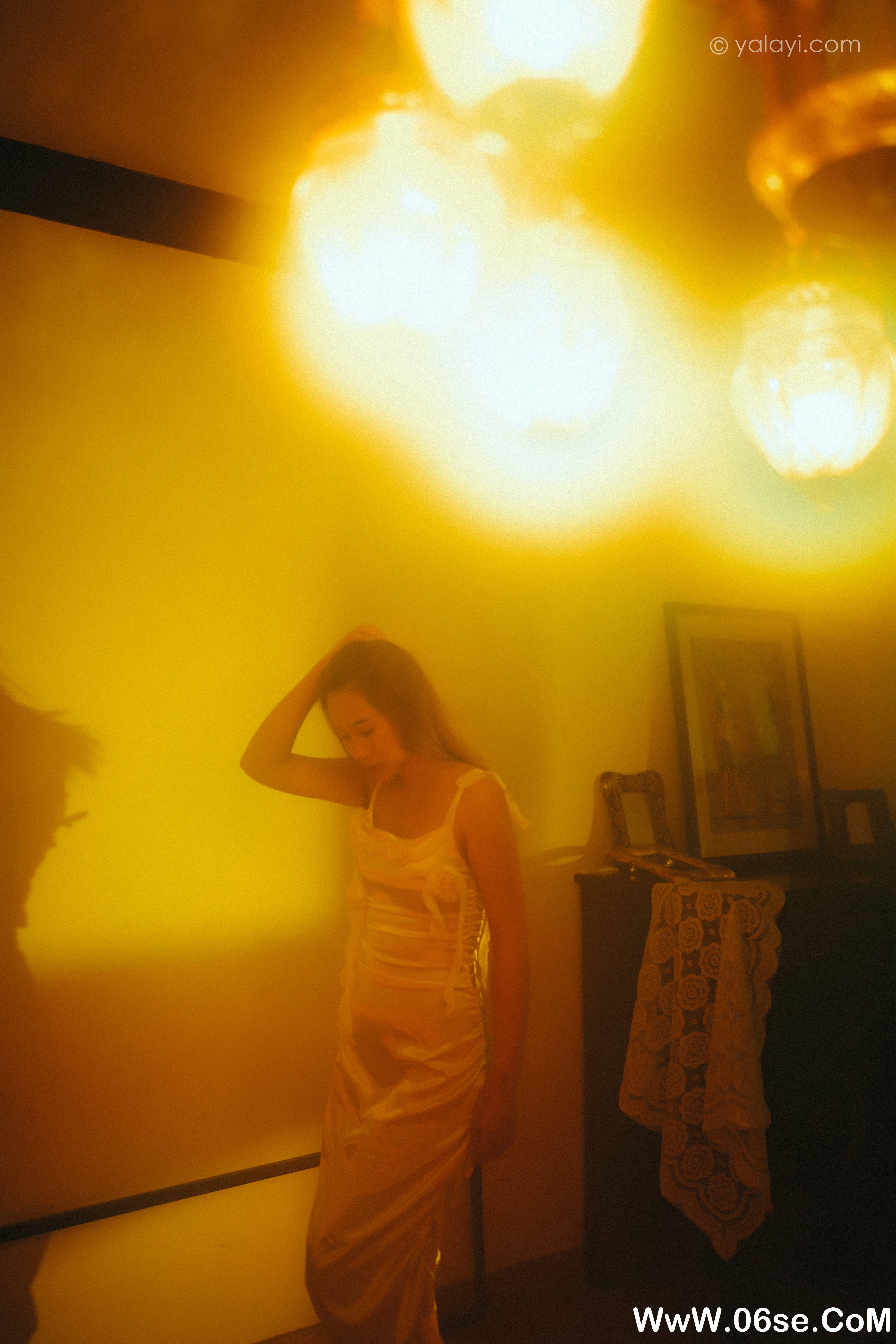 图片[8]-[YALAYI雅拉伊] 2021.04.13 NO.782 岳璐璐《暮光之吻》[37P+1P351M]-六色网
