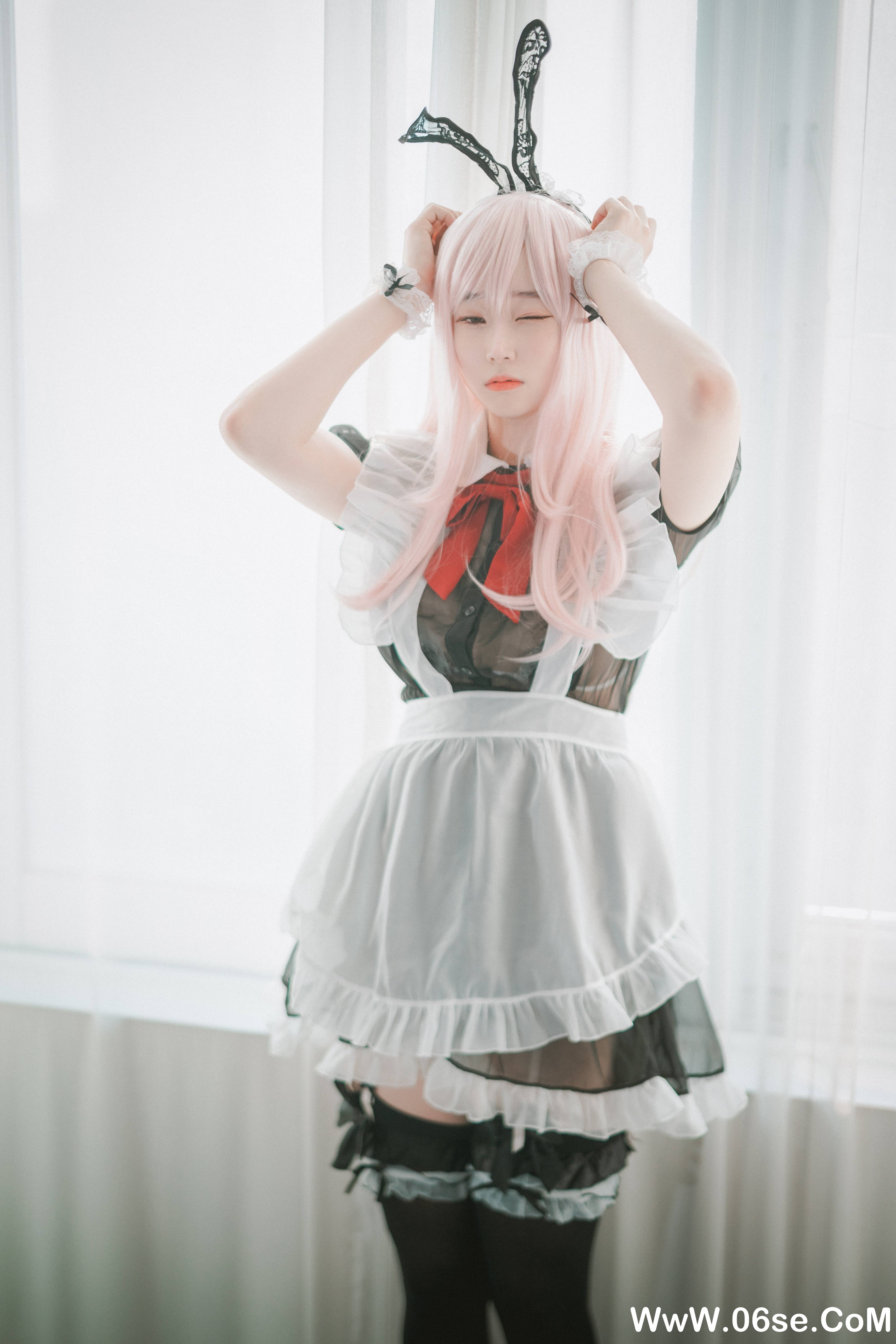 图片[24]-DJAWA — NO.122 Sheer Bunny Maid [51P450M]-六色网