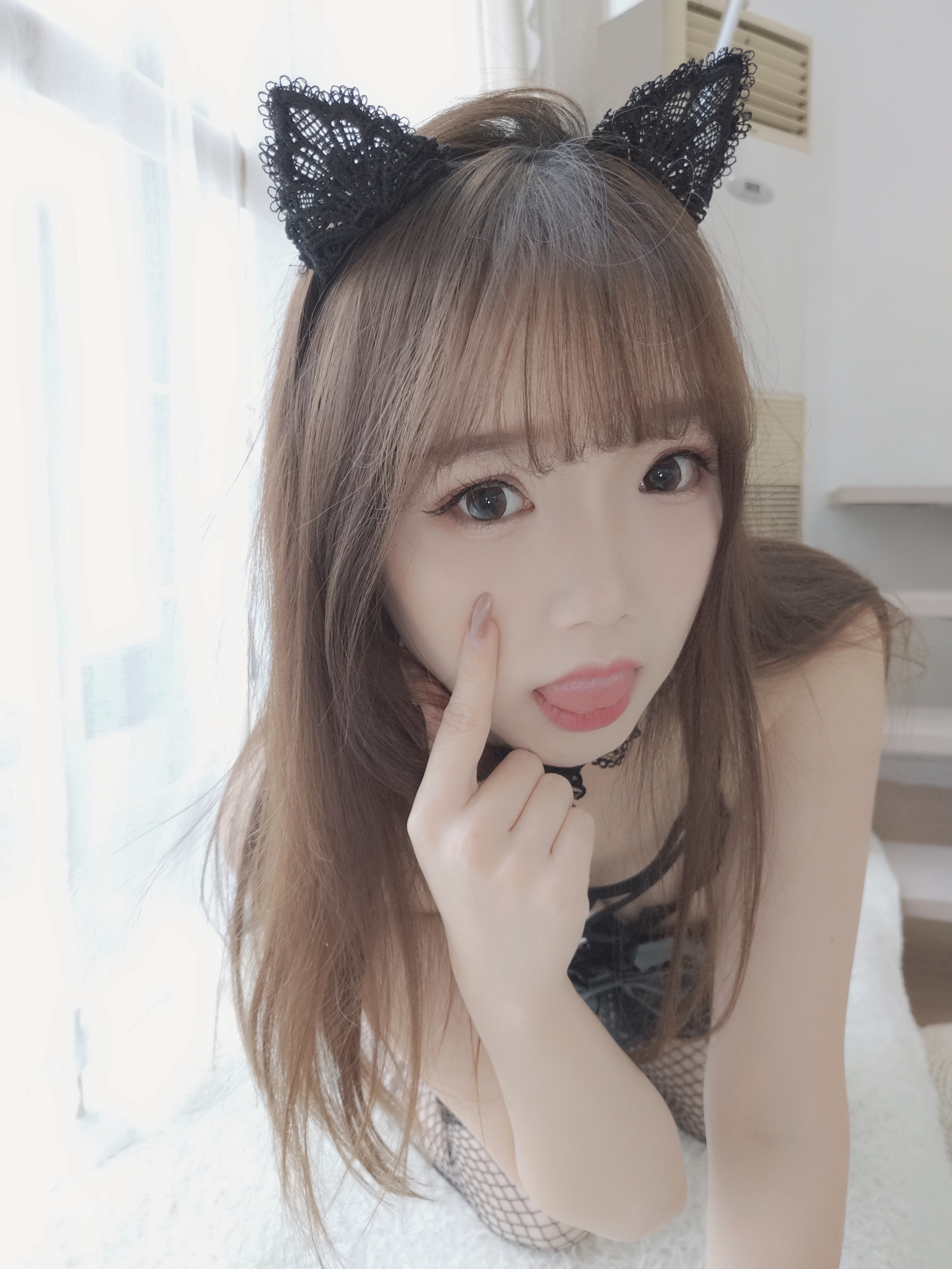 图片[6]-雪晴 – NO.003 性感黑猫猫套[64P+5V492M]-六色网