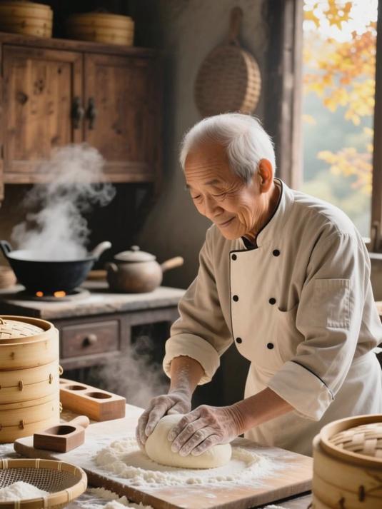 手工重阳糕,慢工出细活,味更浓