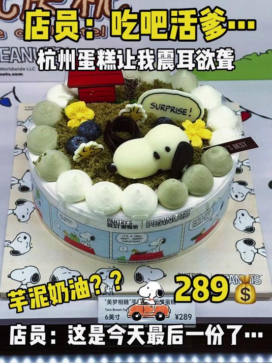 吃之前：什么小蛋糕要我289……？！
