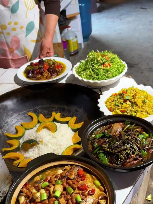 普通的农村家常菜有你喜欢吃的吗?!