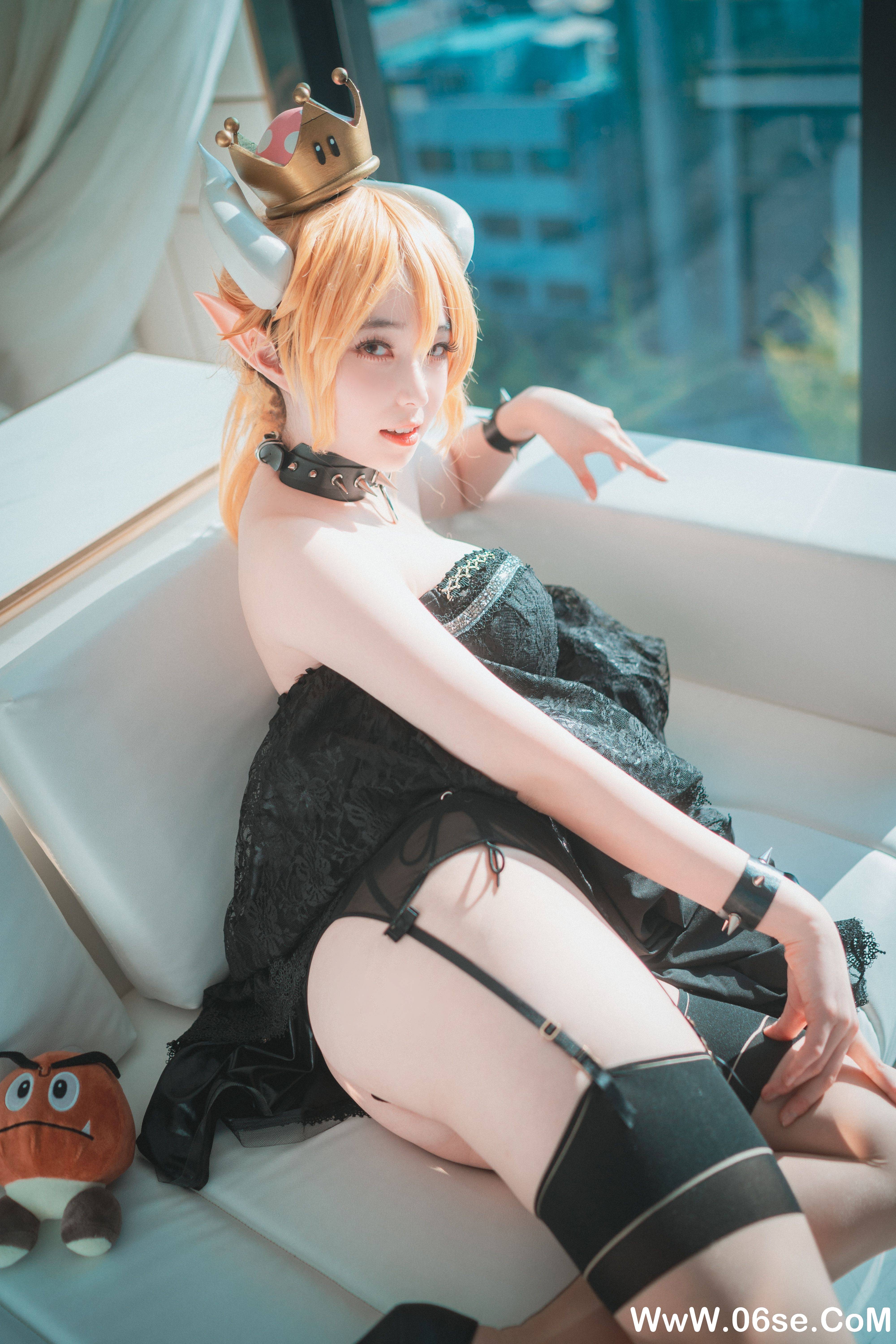 图片[15]-DJAWA – NO.044 Halloween with Bowsette [50P370M]-六色网