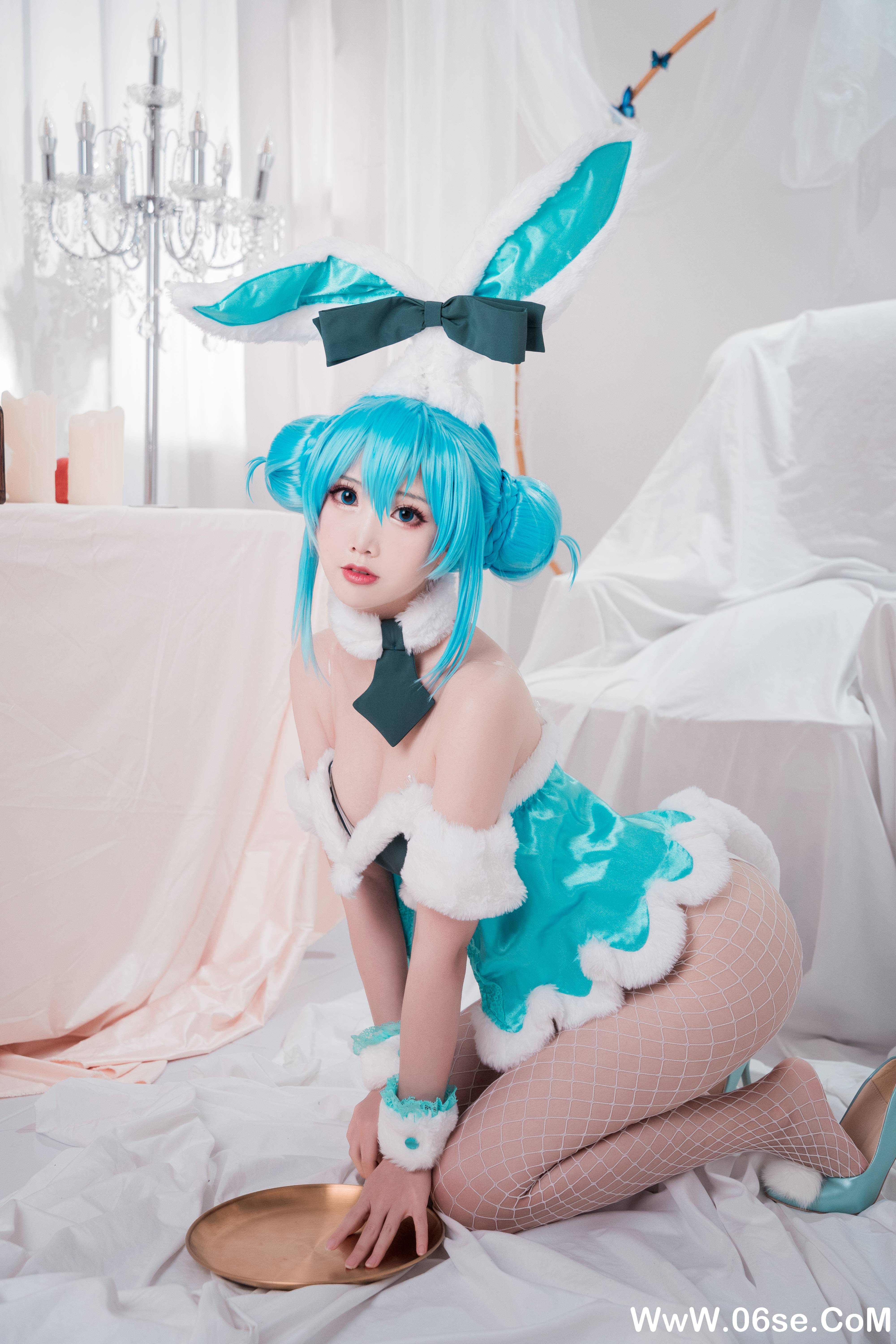 图片[12]-Coser面饼仙儿 – 初音兔女郎[17P139M]-六色网