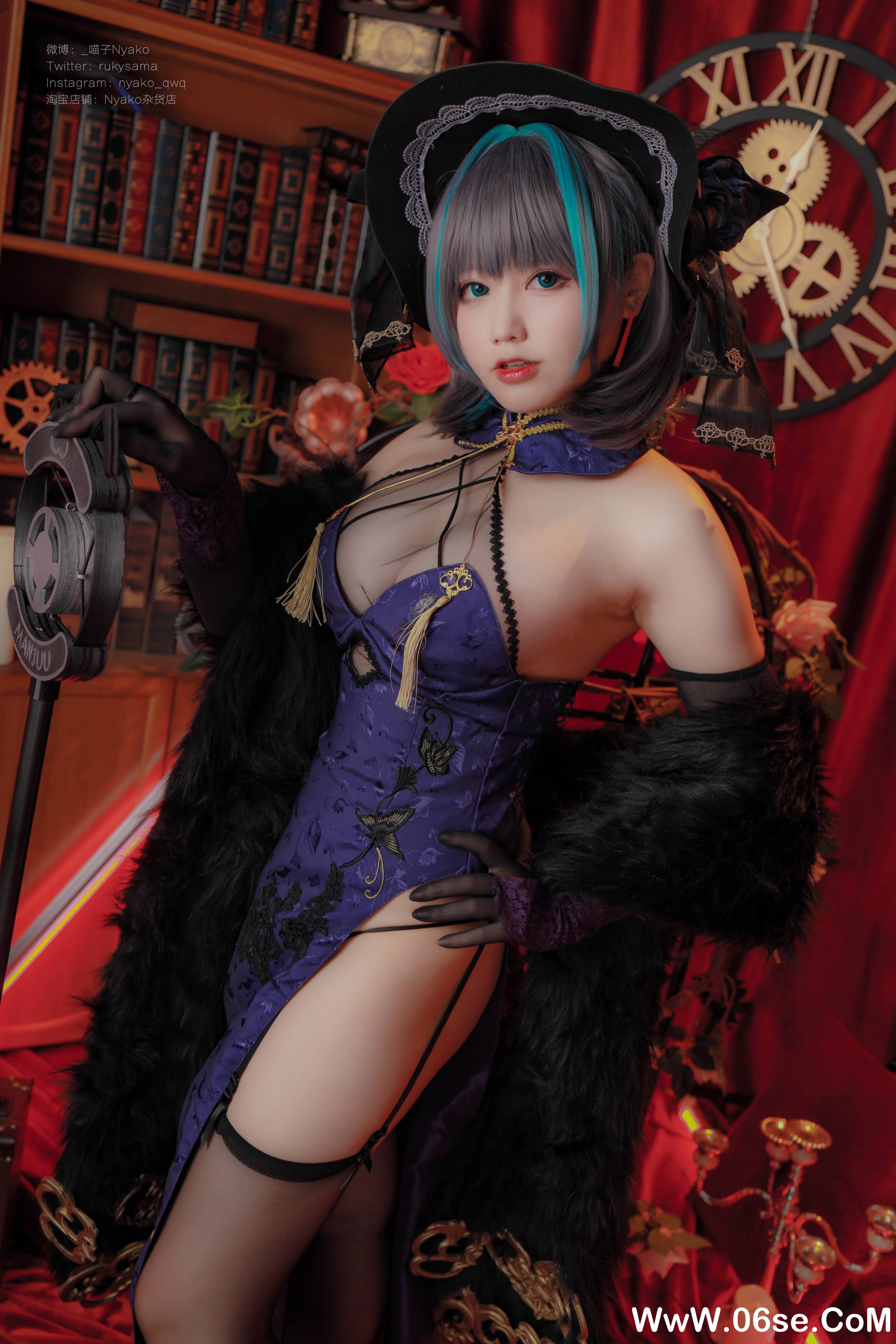 图片[2]-Nyako喵子 NO.031 — 柴郡 [48P315M]-六色网