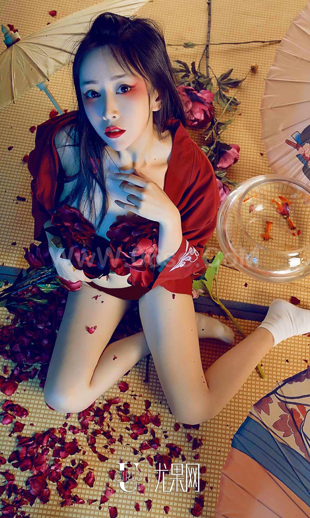 图片[16]-[Ugirls爱尤物] No.1366 姹紫嫣红-六色网