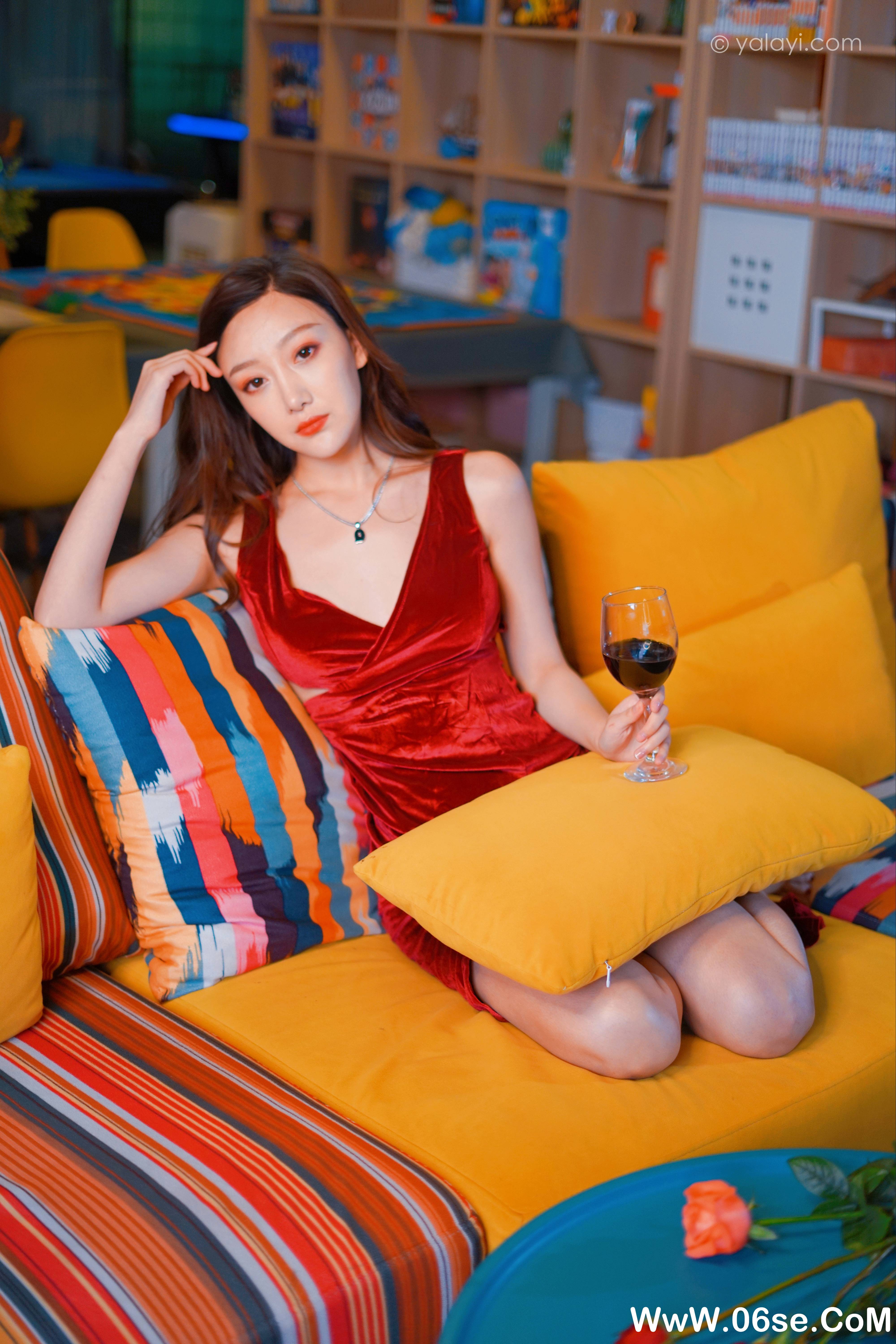 图片[16]-[YALAYI雅拉伊] 2021.12.16 NO.873 蕊思《美人一笑也倾城》[40+1P702M]-六色网