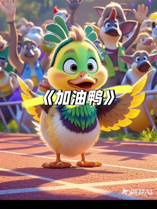 活力满满 加油向前！《加油鸭》