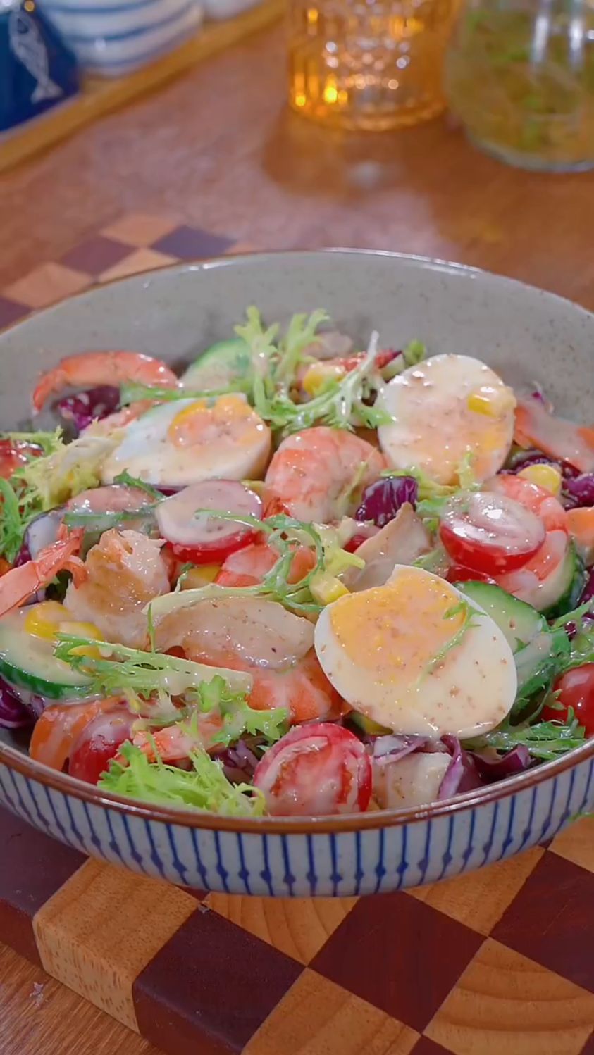 这个水果蔬菜沙拉必须给老婆安排上