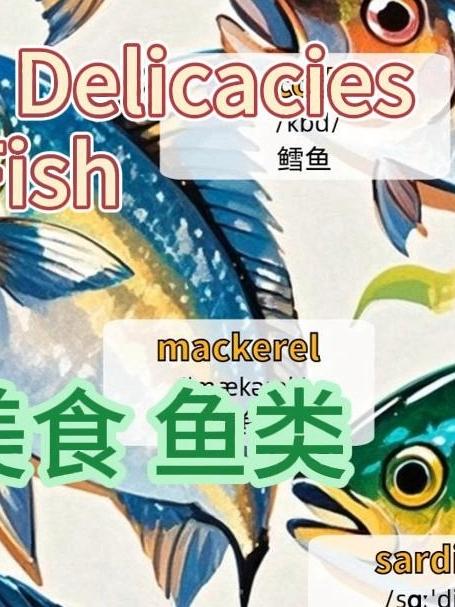 英语单词打卡海鲜鱼类！