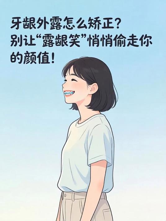 牙龈外露怎么矫正？别让“露龈笑”悄悄偷走你的颜值！