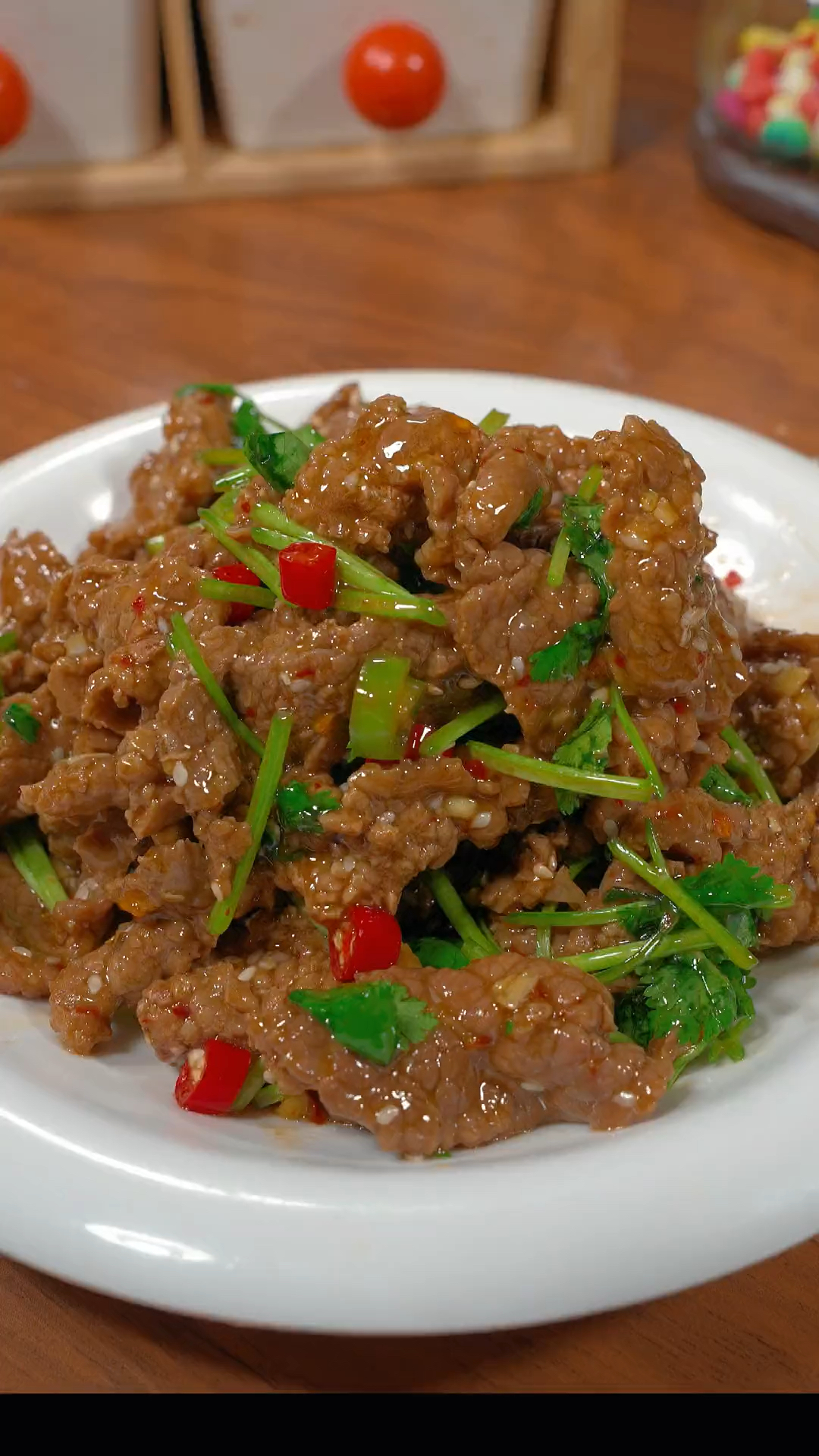香菜牛肉制作方法