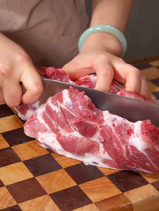 得利斯 黑猪梅花肉2斤 黑猪肉生鲜 猪颈肉 梅头肉 梅花肉片 春节也送货