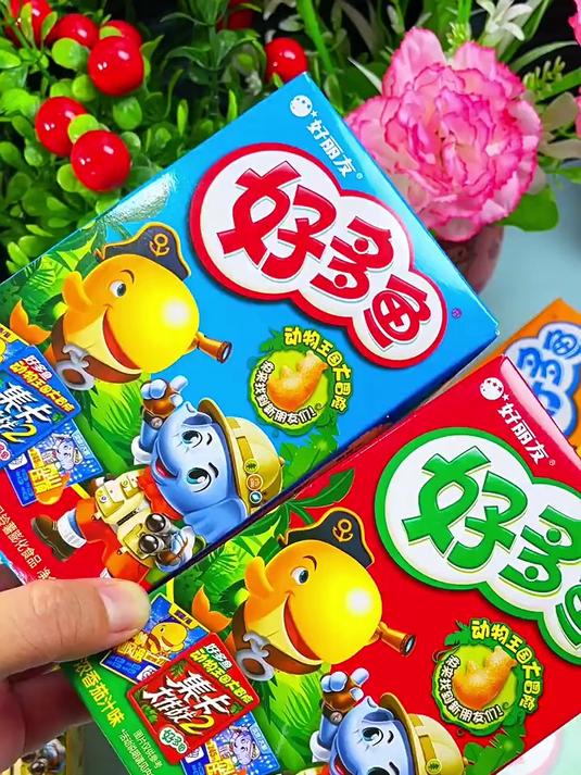 好多鱼零食好丽友好多鱼童年零食薯片